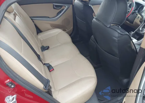 2011 Hyundai Elantra Limited (Ulsan Plant) from USA, damaged, VIN KMHDH4AE2BU093283